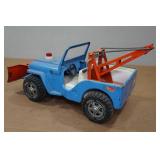 Vintage Tonka Jeep Wrecker and Plow Truck