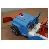 Vintage Tonka Jeep Wrecker and Plow Truck