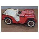 Vintage Tonka Baja Red Jeep Dune Buggy