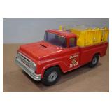 Vintage Buddy L Traveling Zoo Truck