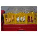 Vintage Buddy L Traveling Zoo Truck