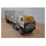 Vintage Tonka Chevron Semi-Truck and Trailer