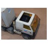 Vintage Tonka Chevron Semi-Truck and Trailer