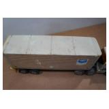 Vintage Tonka Chevron Semi-Truck and Trailer