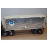Vintage Tonka Chevron Semi-Truck and Trailer