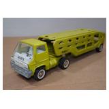 Vintage Marx Car Carrier Semi-Truck and Trailer