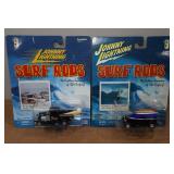 *2* Johnny Lightning Surf Rods Die Cast Replicas