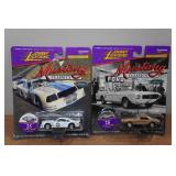 *2* Johnny Lightning Mustang Die Casts - 1975 Cobra & 1963 Mustang