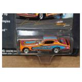 *2* Johnny Lightning Die Casts - White Bear Dodge & Halloween Dragster