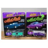 *2* Johnny Lightning Hot Rod Die Casts - Bad Bird & Frankenstude