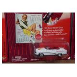 *3* Coca-Cola Calendar Girl Series Die Casts - 54 Corvette, Ford Delivery Van