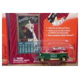 *3* Coca-Cola Calendar Girl Series Die Casts - 54 Corvette, Ford Delivery Van