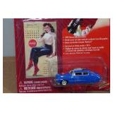 *3* Coca-Cola Calendar Girl Series Die Casts - 49 Mercury, 42 Ford Model A & Sedan Delivery