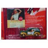 *3* Coca-Cola Calendar Girl Series Die Casts - 49 Mercury, 42 Ford Model A & Sedan Delivery