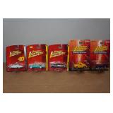 *5* Johnny Lightning Die Casts - 50 Oldsmobile, 53 Packard, 51 Hornet