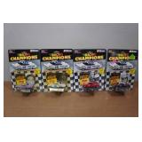 *4* Racing Champions NASCAR Collectors Series Die Casts - Fireball Roberts, Fred Lorenzen, "Big" John Sears, Buddy Baker