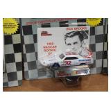 *5* Racing Champions NASCAR Stock Car/Collectors Cards and Stands
