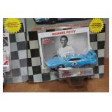 *5* Racing Champions NASCAR Stock Car/Collectors Cards and Stands