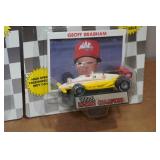 *6* Racing Champions Indy Car/Collectors Cards with Stands