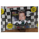 *3* Racing Champions Short Track Die Casts/Collectors Cards with Stands