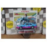 *4* Racing Champions Stock Cars/Collectors Cards with Stands