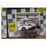 *4* Racing Champions Stock Cars/Collectors Cards with Stands