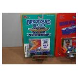 *3* Racing Champions Super Truck Die Casts/Collectors Cards with Stand