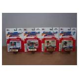 *4* Racing Champions Super Truck Die Casts/Collectors Cards with Stand