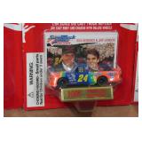 *4* Racing Champions Super Truck Die Casts/Collectors Cards with Stand