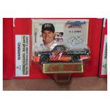 *4* Racing Champions Super Truck Die Casts/Collectors Cards with Stand