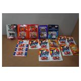 Assorted Racing Champions Die Casts Cars - McDonalds, Western Auto, Tide