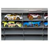 Die Cast Car Storage Trailer with Assorted Cars