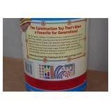 Vintage Tinkertoy Construction Building Set