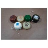 *6* Vintage Yo-Yo