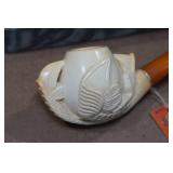 Vintage Mockba Tobacco Pipe with Case