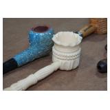 Assorted Vintage Tobacco Pipes