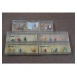 *5* Vintage Preiser Miniature Figurines