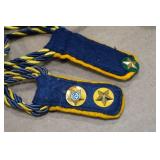 Assorted Vintage Boy Scout Collectible Patches and Hats