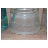 *6* Vintage Glass and Porcelain Insulators