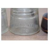 *6* Vintage Glass and Porcelain Insulators