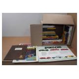 Assorted Vintage Car Books and Catalogs