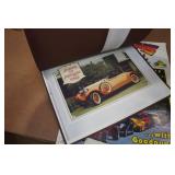 Assorted Vintage Car Books and Catalogs
