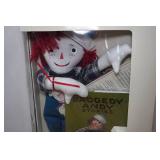 Vintage Volland Raggedy Andy Doll with Book
