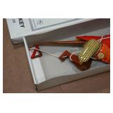 Vintage Look Tin Litho Climbing Monkey