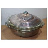 Vintage WM Rogers Pattern 4504 "Rosalee" Tea Pot with Pilgrim Pieces