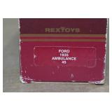 Vintage Rextoys 1935 Ford Ambulance 1:43 Scale Model Car
