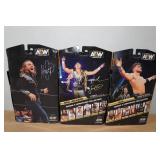 *3* Wrestling Action Figures - Adam Page, Nick Jackson & MJF