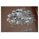 Vintage Glass Topped Chess/Checkers/Parcheesi Game Set