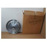 Pontiac Hub Cap Clock - 14"