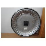 Pontiac Hub Cap Clock - 14"